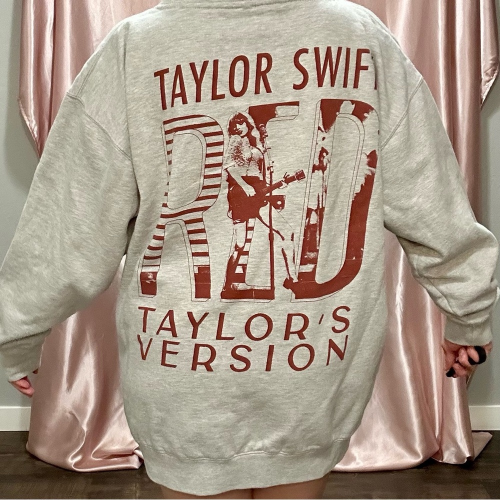 Red (TV) Taylor Swift Gray Hoodie